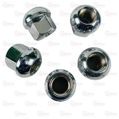 Гайка Колісна M12x1,5x20мм Сфера Хром Ключ 17 2