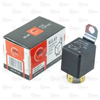 Реле стартера 12В 30А 4-КОНТ (BEG-Line)