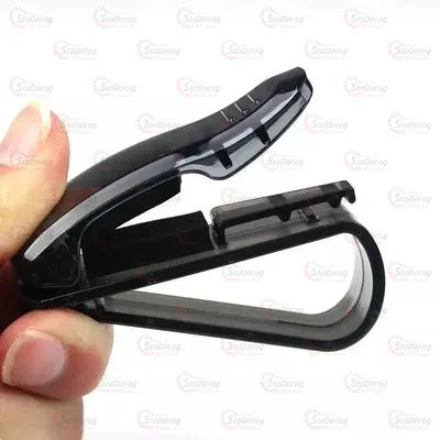 Тримач Окулярів YQ-1808 Прищіпка Чорна 44258 2