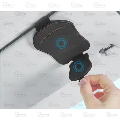 Тримач Окулярів Eyeglass Clip Black 67640 2