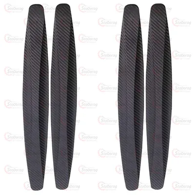 Молдинг Захист На Двері (Carbon Black) 4шт