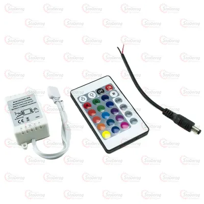 Контроллер керування режимами RGB стрічки 6A + пульт