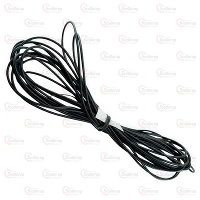 Провід багатожильний 4кв чорний