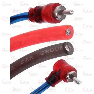 Набір Проводів Саб-Вуфера 8AWG 8,36 Кв.м 4,5м ART5601 2