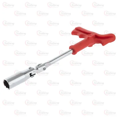 Ключ свічний із шарніром 16мм посилена ручка Intertool HT-1717