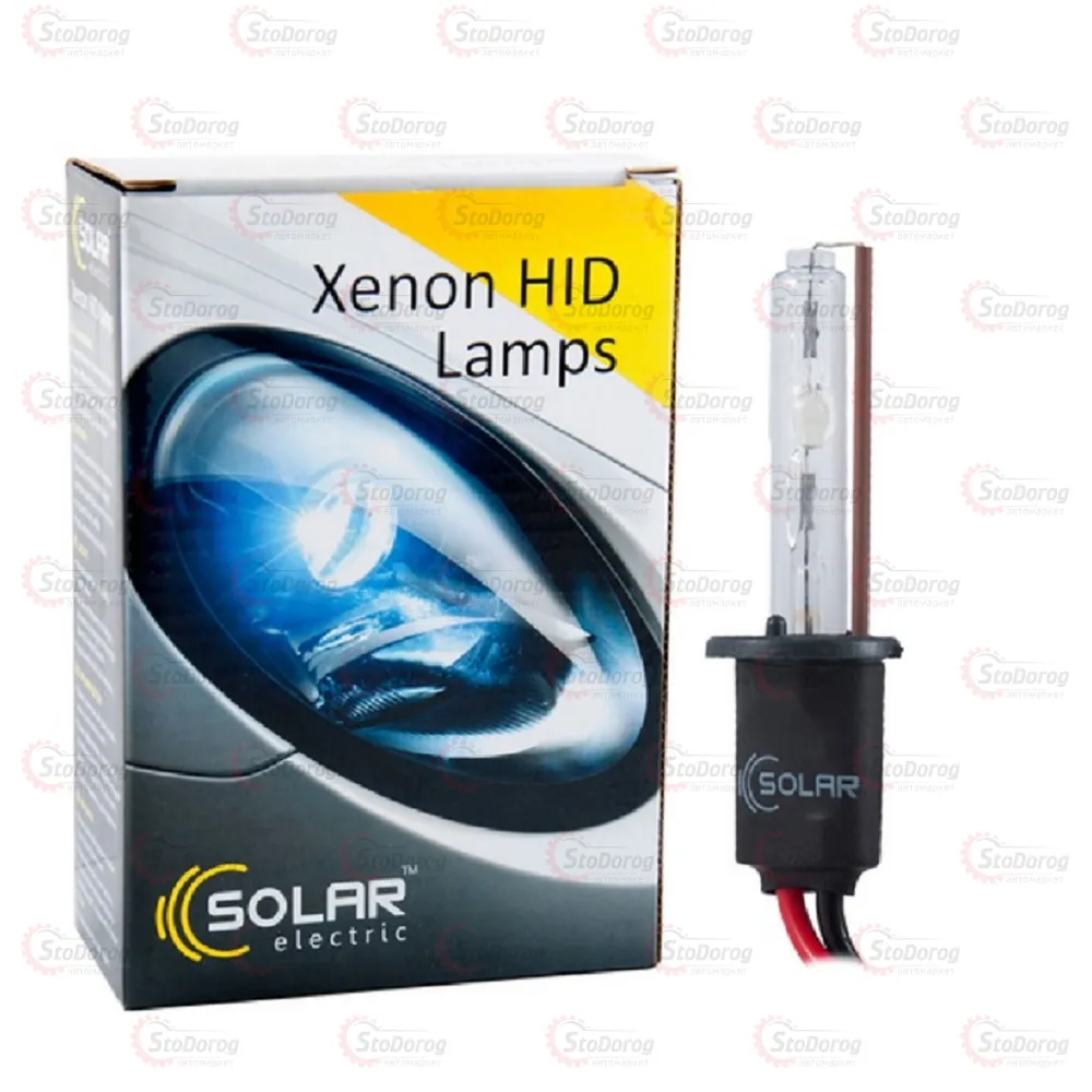 Лампа ксенон H1 5000K Solar 1шт 