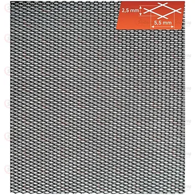 Сітка Декор №1 100х30см Чорна 511031/1