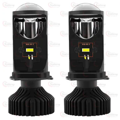 Лампа LED H4 12-32V T9 37W 6500K Діод 3570