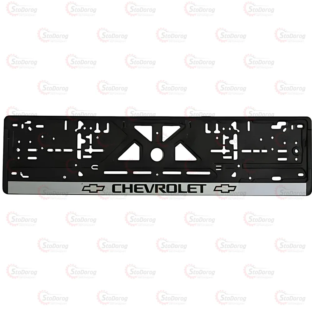 Рамка Номера Сіра Книжка CHEVROLET 