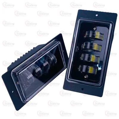 Фари додаткові LED 2110-15 2шт (4 Лінзи)