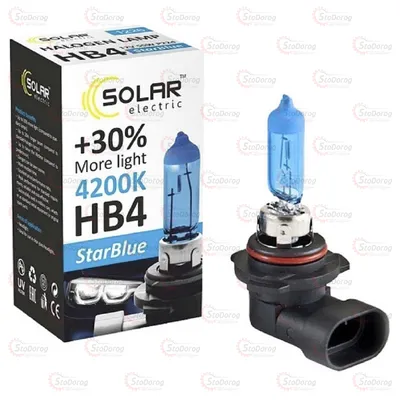 Лампа галогенна HB4 12V 55W Solar StarBlue