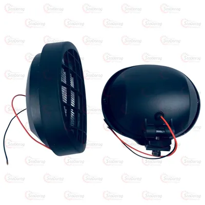 Додаткові Фари Протитуманні Овальні  Пластикова Решітка 55W 2