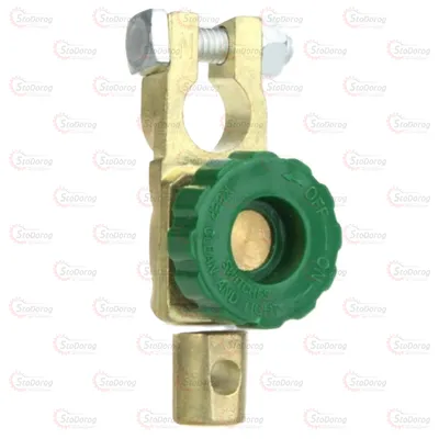 Вимикач маси латунь (-) 500А, пряма Satra S-BS125