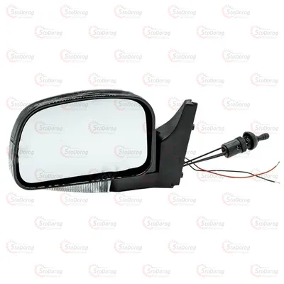 Дзеркала Бічні 2105-07 Elegant Чорне з поворотом регулюванням EL 130 522