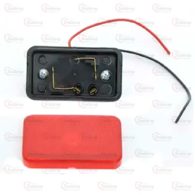 Ліхтар Маркерний 75х45х20мм Червоний Без Лампи G17 (GB031) 55645 2