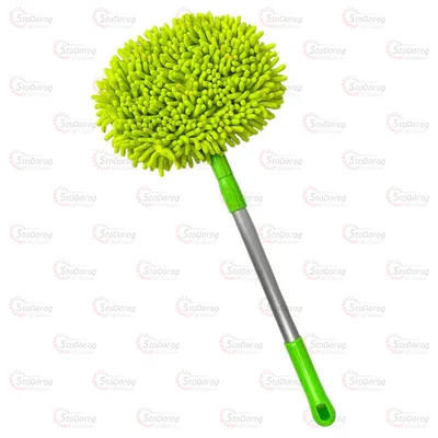 Щетка Для Мытья Мягкая Зеленая Микро Фибра 50-105см
