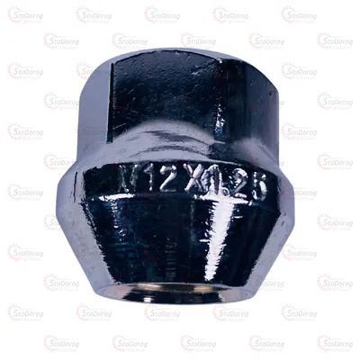 Гайка Колісна M12x1,25x21мм Конус Ключ 17 под железные диски