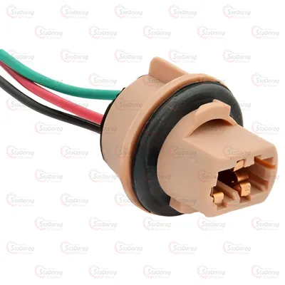 Патрон PN17 Б/Ц Лампа W21/5W (T20) 2-контактний