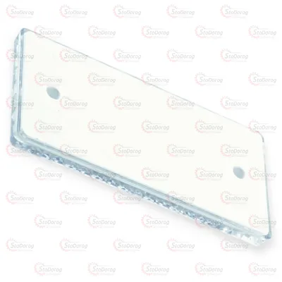 Катафот Прямокутний Під Гвинт Білий (Stark) UP-60 2