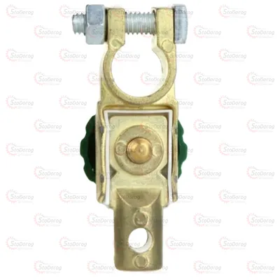 Вимикач маси латунь (-) 500А, пряма Satra S-BS125 2