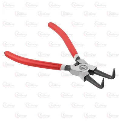 Щипці 180мм для стоп кілець на розтиск Intertool HT-7013