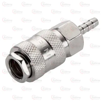 Швидкороз'ємне З'єднання 6мм На Шланг Intertool PT-1801