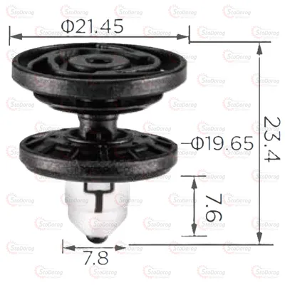 Кліпса VW Audi 2