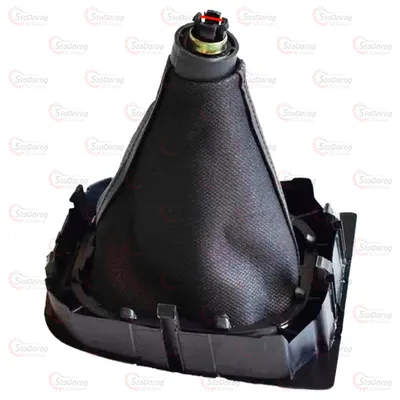 Ручка КПП з Пильником Volkswagen Golf/Jetta MK 5/6 (5 швидкостей) 1K0711113CG/FXVW-08/5 №15 Restailing 2