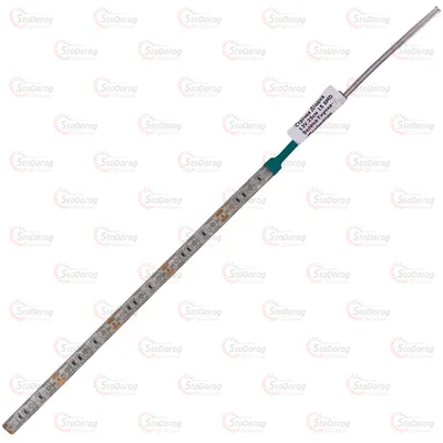 Стрічка діодна 12V 25см 15 SMD зелена гнучка/поліуретан