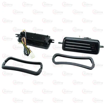 Підфарники 21214 LED Lexus стиль тоновані ZFT-332-2 BLACK