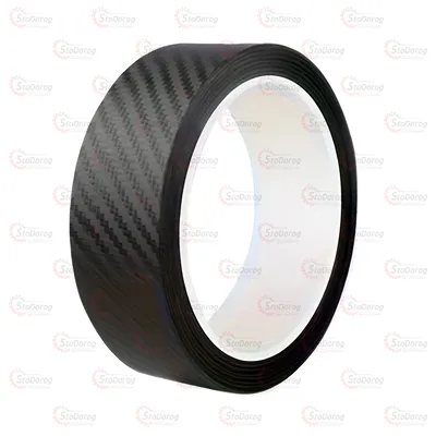 Плівка карбон 3D чорна 5см*1м