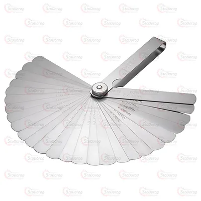 Набір щупів 0.04-0,63мм 26шт Intertool AT-0003 2