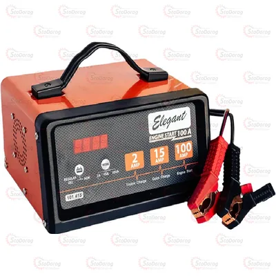 Зарядно-пусковий пристрій Elegant 15А 12v цифрова панель 101 415 2