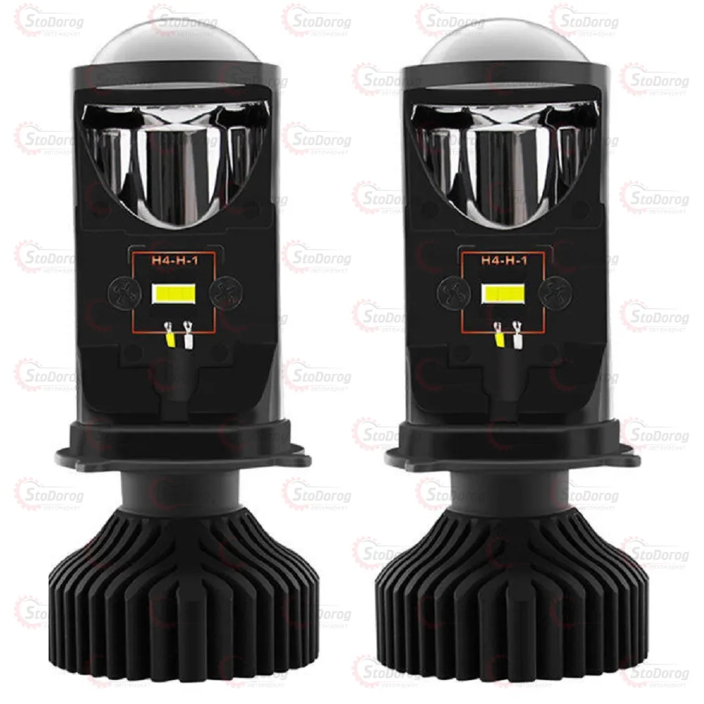 Лампа LED H4 12-32V T9 37W 6500K Діод 3570 