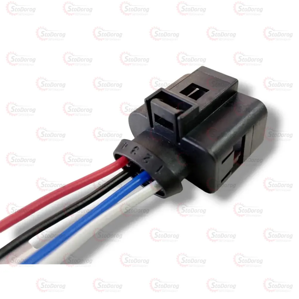 Роз'єм 4-к VW Audi Skoda Seat VAG датчика абсолютного тиску температури  - фото 1