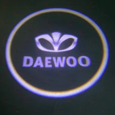 Підсвітка дверей логотип Daewoo 2
