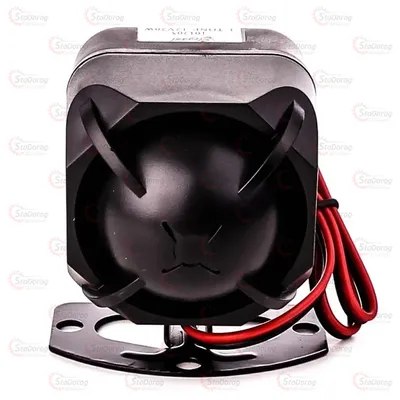 Сирена 1 тон 20w міні Elegant 101705 закрита