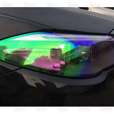 Плівка антигравійна хамеліон/прозорий 1м х 30см 2