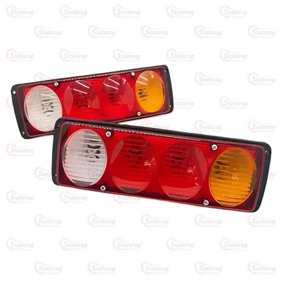 Ліхтар задній 31x10см 12-24V 4 секції (Yasa) YP-111 2шт