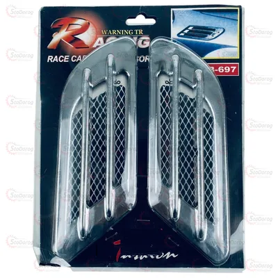 Накладка На Крило Зябра Акули Хром AD-222 Speed Master