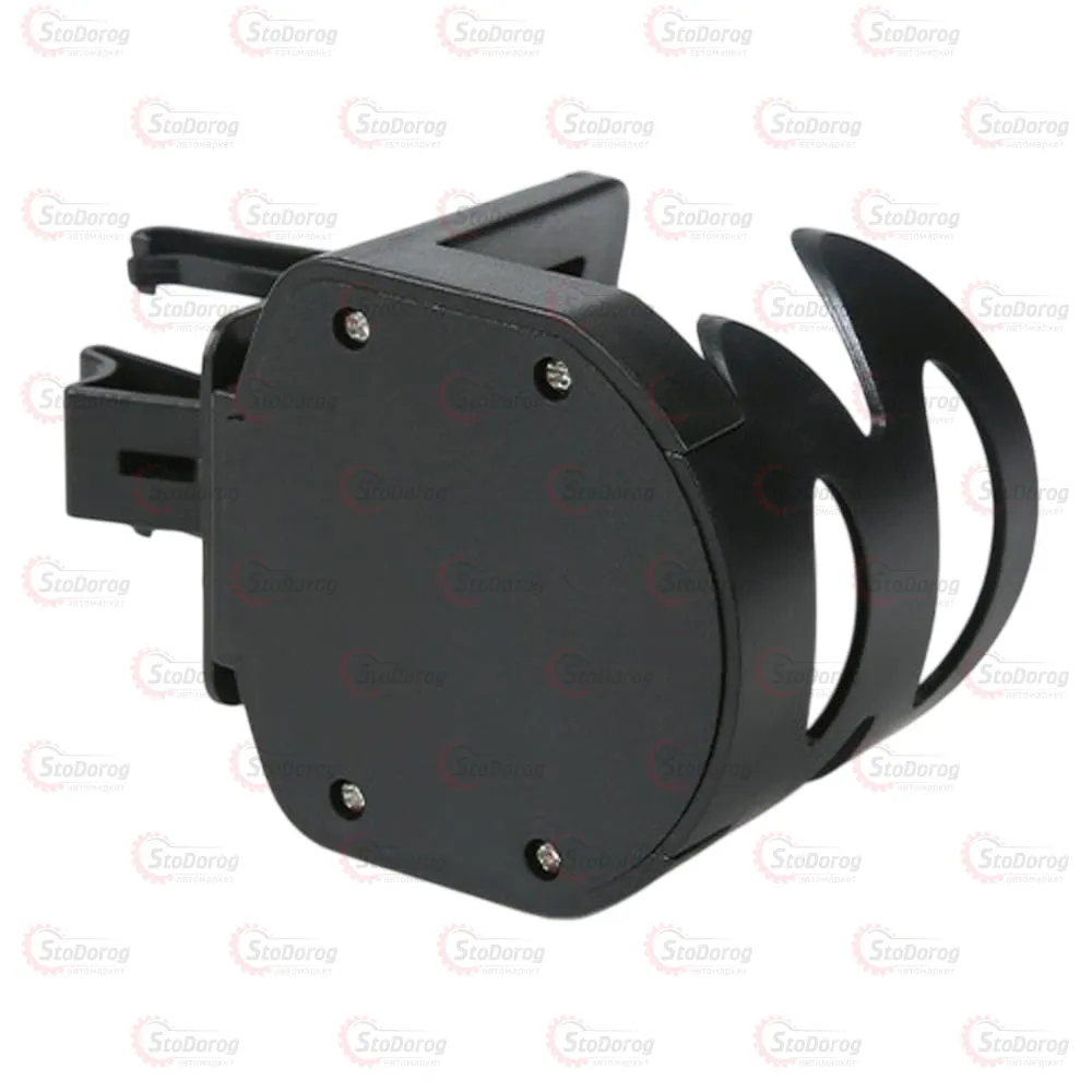 Підстаканник MT1620 У дефлектор з гачком, Чорний  - фото 3