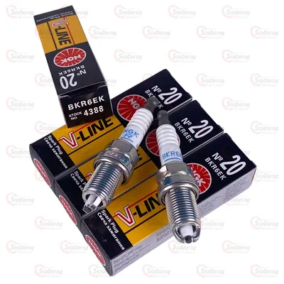 Свічки NGK №20 Bmw Citroen Daewoo Fiat Lancia Mercedes Opel Peugeot BKR6EK 4388