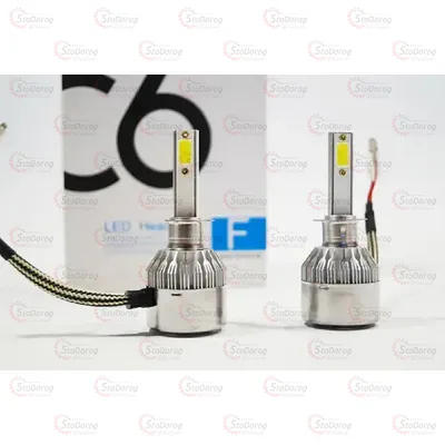 Лампа LED H1 C6 12V-24V 6000K 3800L 2