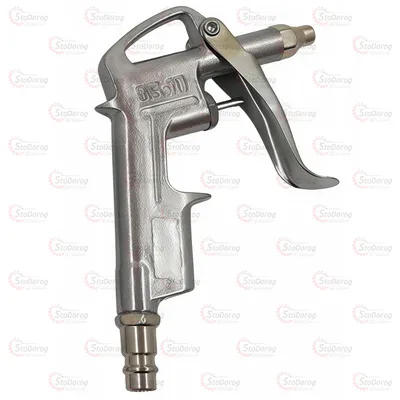 Пістолет продувки довжина сопла 122мм 85-200л/хв 2-6 Bar  DK-TG04 2
