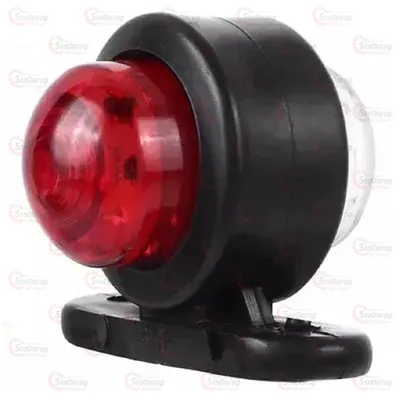 Габарит Ріжки Прямий 5см 12/24v 1шт Червоний+Білий ТН-300