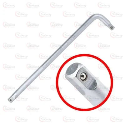 Вороток 1/2 400mm L-подібний Intertool
