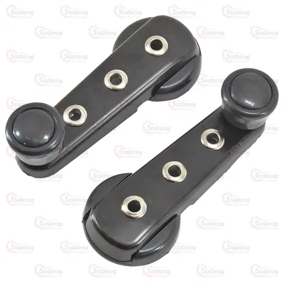 Ручка Склопідйомника ELEGANT 100510 Чорна