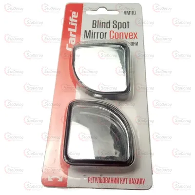 Дзеркало Мертва Зона кутове 2шт Carlife VM110
