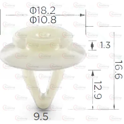 Кліпса  VW Audi Skoda Seat 2