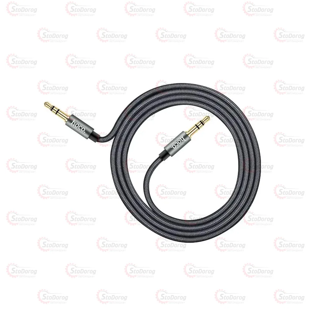 Аудіо Кабель 3,5мм AUX Hoco UPA03 1м Noble Sound  - фото 1
